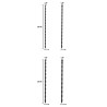 Hidden Desire Lot de 4 Tiges d'urètre Advanced Dilator 30 cm - Diamètre 7 à 10mm